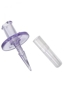 Plastic Medical Non-vented IV Spike