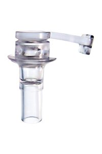 BC-012A Plastic Medical Bag Port Membrane with Tear-Off Cap product image