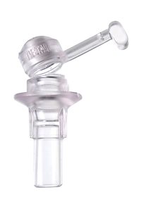 BC-029 Plastic Medical Bag Port Membrane - Tear-Off Cap and Air Filter product image