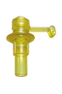 BC-055 Plastic Medical Bag Port Membrane - Tear-Off Cap