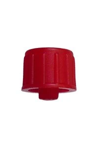 CA-025RED Plastic Medical Female Luer Cap - Vented product image