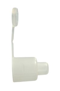 CA-046 Plastic Medical Tethered Cap - Vented