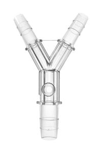 CC-042 Plastic Medical Cardio-Y Connector with Luer Port product image