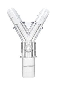 CC-043 Plastic Medical Cardio-Y Connector with Luer Port product image