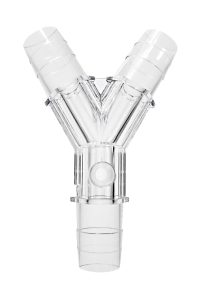 CC-044 Plastic Medical Cardio-Y Connector with Luer Port product image