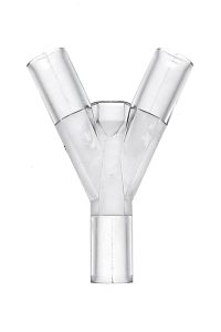 CY-002DHPFG Plastic Medical Y Connector product image