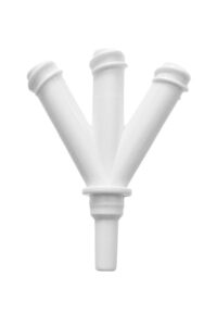 CY-019W Plastic Medical Triple Connector - 3 Female Luers to Male Luer Slip product image