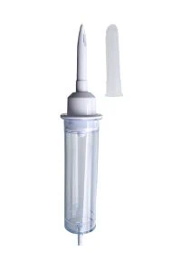 DC-046DFG Plastic Medical Drip Chamber with Cap
