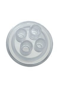 DC-068DEHT Plastic Medical Drip Chamber Cover with 4 Ports product image