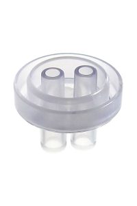 DC-076 Plastic Medical Drip Chamber Cover with 2 Ports product image