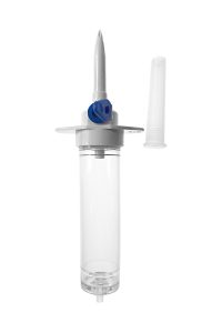 DC-137 Plastic Medical Drip Chamber with Cap and Air Filter