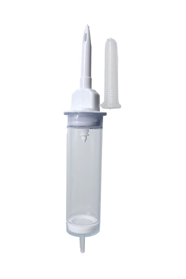 Microdrip Chamber with Cap and Solution Filter