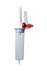 DC-197-60 Plastic Medical Microdrip Chamber with Cap and Air Filter