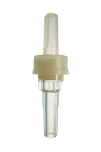 IS-049 Plastic Medical Standard Injection Site with Tear-Off Cap and Male Slip product image