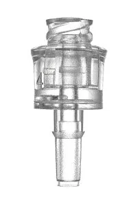 IS-071 Plastic Medical Negative Needleless Injection Site with Male Luer Slip product image