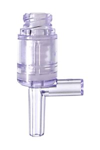 IS-118 Plastic Medical Neutral Needleless T Injection Site with Male Luer Slip product image