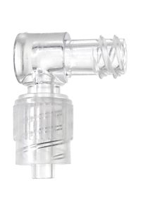 LL-008 Plastic Medical Male Female Luer Elbow