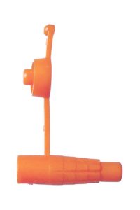 PO-004A Plastic Medical Tubing Port with Cap product image