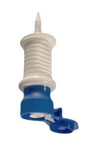 RW-011 Plastic Medical Vented IV Spike with Snap Cap and Filter product image