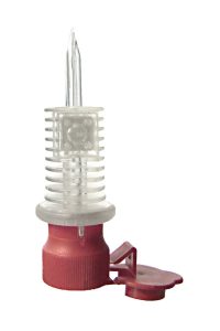 RW-012 Plastic Medical Vented IV Spike with Snap Cap and Filter product image