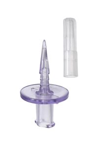 SP-040 Plastic Medical Non-vented IV Spike - Micro