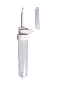 SP-042 Plastic Medical Drip Chamber with Cap and Air Filter