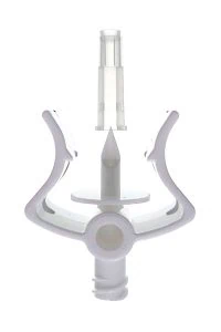 SP-128 Plastic Medical Vial Adapter with Cap and Dual Filters product image
