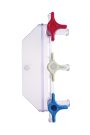 SR-025 Plastic Medical 3-Gang Stopcock Manifold product image