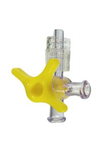 ST-034 Plastic Medical 4-Way Stopcock with Rotating Male Luer