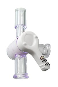 ST-070 Plastic Medical 3-Way Stopcock with 2 Female Luer Locks product image