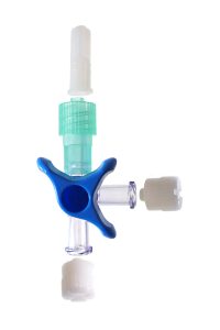 ST-077B Plastic Medical 3-Way Stopcock - Male Luer