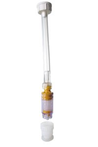 IS-129 Plastic Medical Neutral Needleless Injection Site with Male Luer Lock and Bag Port product image