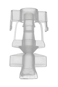 BC-068 Plastic Medical Bag Port Membrane - Tear-Off Cap product image