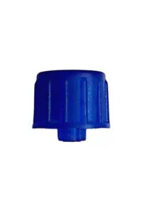 CA-025BLUE Plastic Medical Female Luer Cap - Vented product image