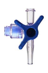 ST-087 Plastic Medical 4-Way Stopcock - Needleless Port product image
