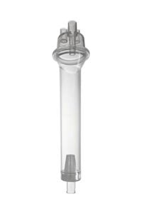 DC-161B Plastic Medical Drip Chamber - NV with 3 Ports and Conical Filter product image