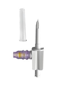 SP-060 Plastic Medical Non-vented IV Spike - Dual Flow