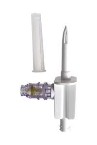 SP-061 Plastic Medical Non-vented IV Spike - Dual Flow