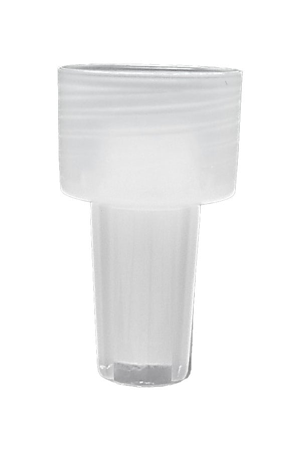 CA-163 Plastic Medical Male Luer Cap - Vented