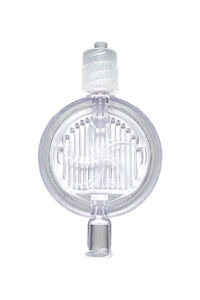 FF-108 Plastic Medical Inline-IV Filter - Female Luer to Rotating Male Luer Lock product image