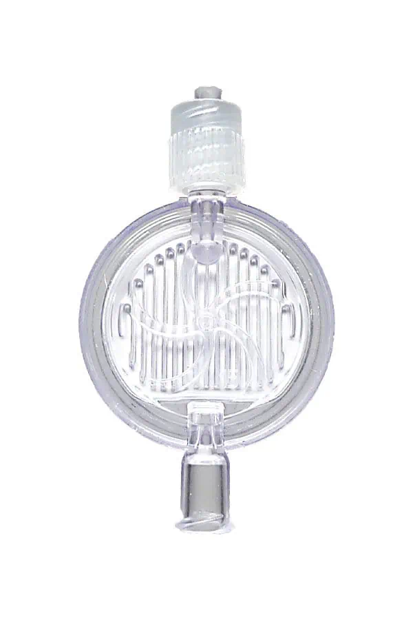 FF-108 Plastic Medical Inline-IV Filter - Female Luer to Rotating Male Luer Lock product image