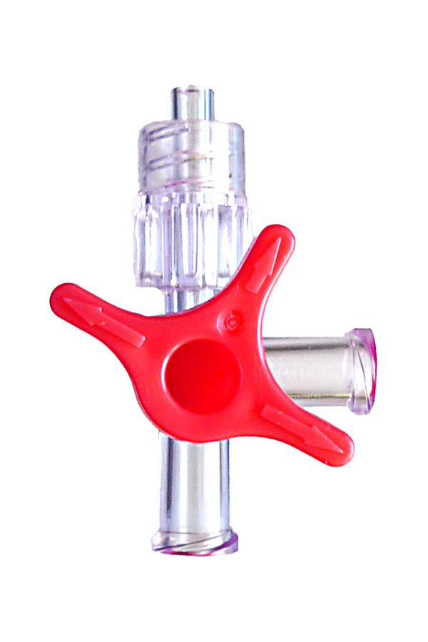 ST-093R Plastic Medical 3-Way Stopcock - Rotating MLL