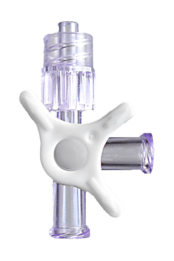 ST-093W Plastic Medical 3-way Stopcock - Rotating MLL